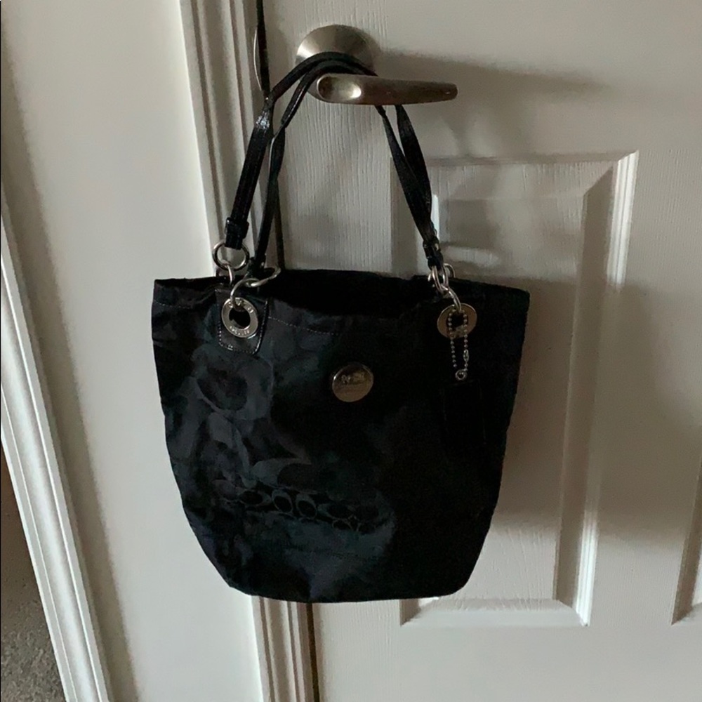 Coach (black) tote